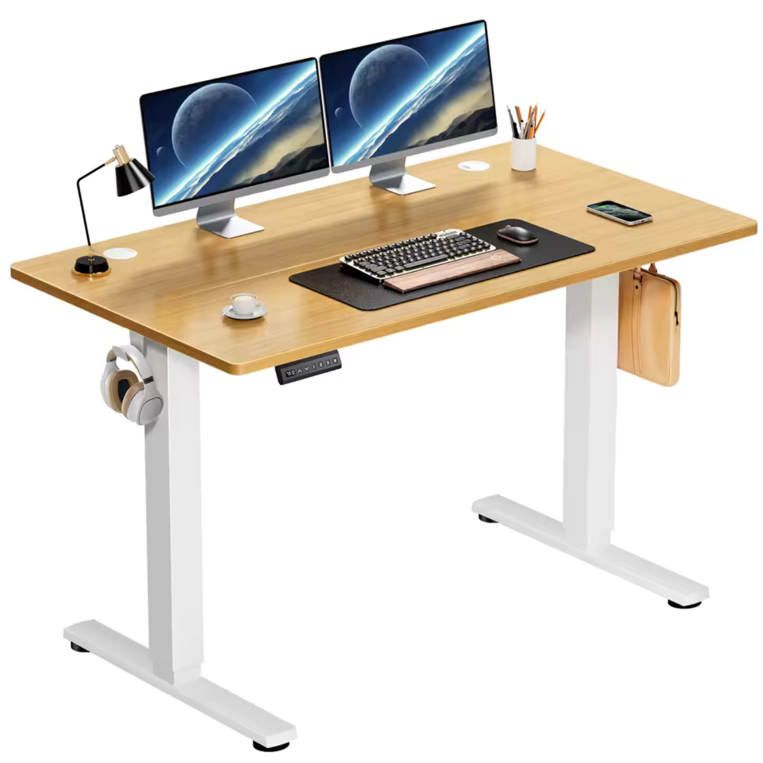 The TROVANOO Rise Pro | Electric Standing Desk with Memory Control